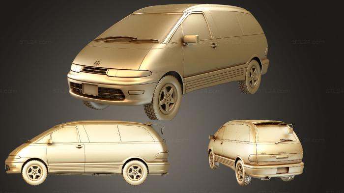 Автомобили и транспорт (Lucida, CARS_2320) 3D модель для ЧПУ станка